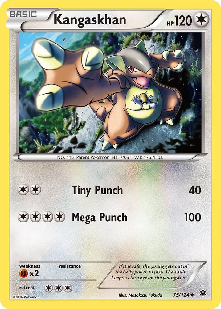 Kangaskhan 75/124 (XY - Fates Collide)  | Good Games Adelaide SA