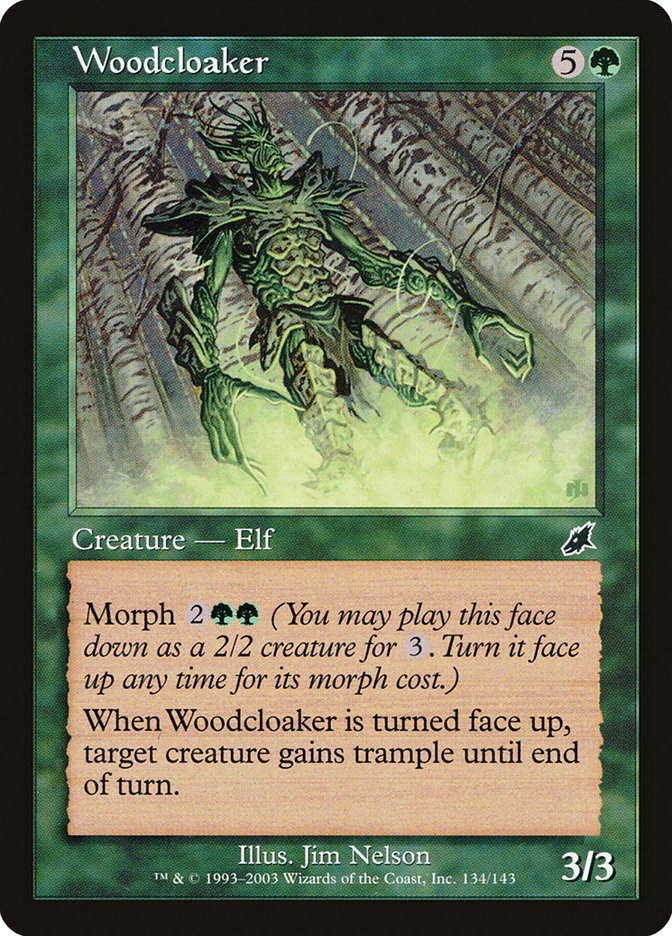 Woodcloaker 134 (Scourge)  - Foil | Good Games Adelaide SA