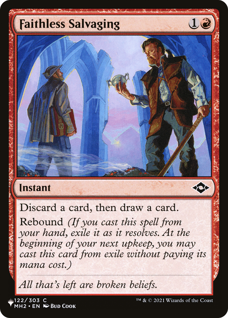 Faithless Salvaging [The List Reprints] | Good Games Adelaide SA