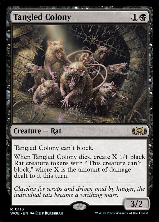 Tangled Colony 113/276 (Wilds of Eldraine)  | Good Games Adelaide SA