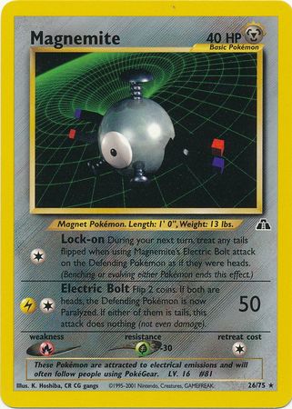 Magnemite (26/75) [Neo Discovery Unlimited] | Good Games Adelaide SA