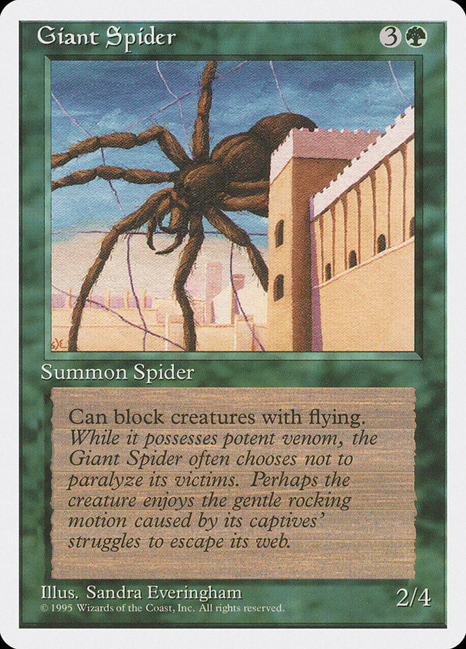 Giant Spider [Fourth Edition] | Good Games Adelaide SA