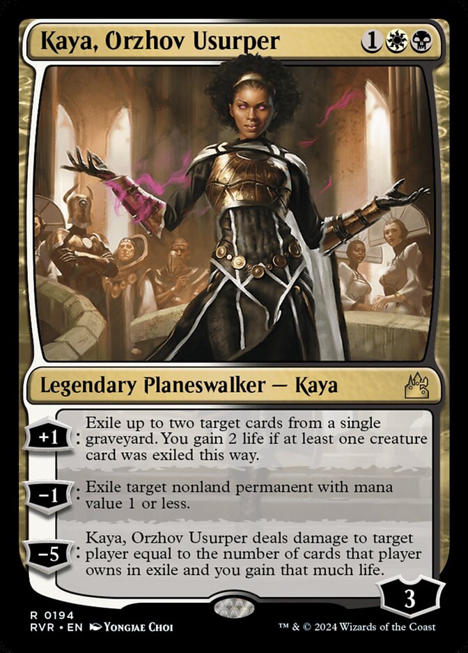 Kaya, Orzhov Usurper 194 (Ravnica Remastered)  - Foil | Good Games Adelaide SA