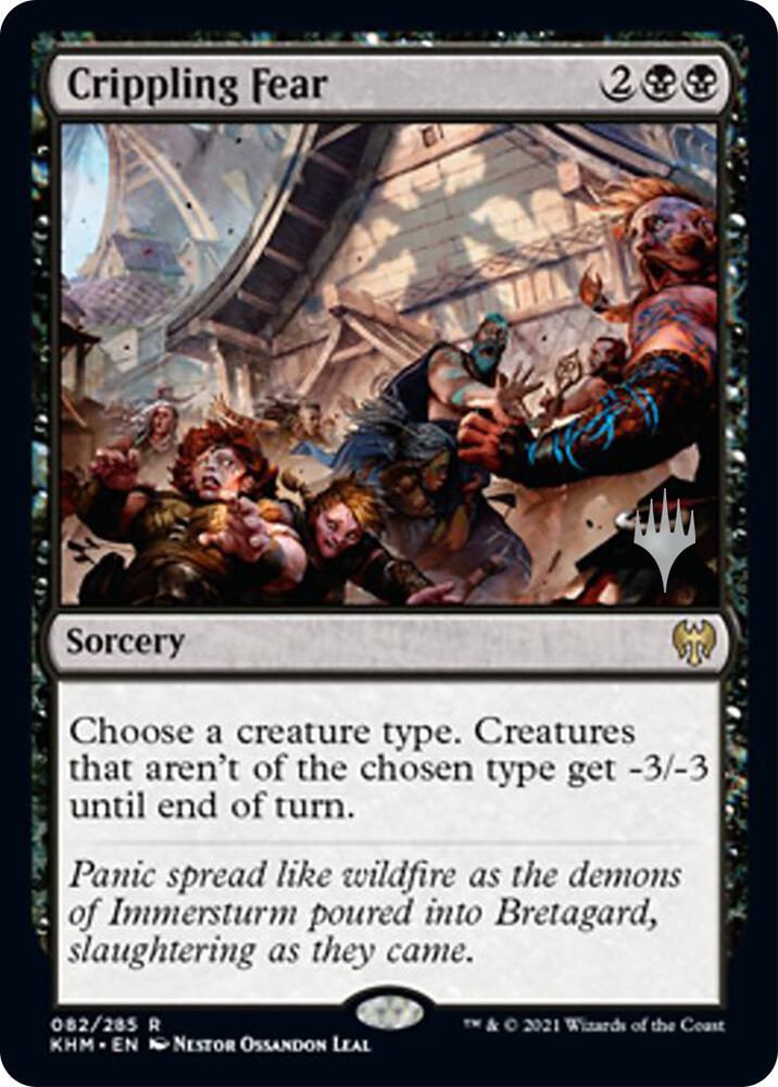 Crippling Fear 82 (Promo Pack: Kaldheim)  | Good Games Adelaide SA