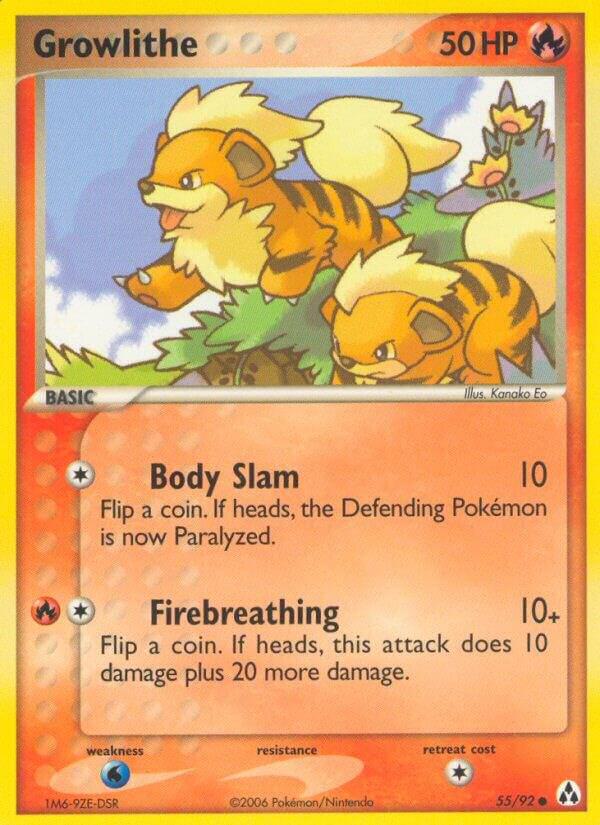 Growlithe 55/92 (Legend Maker)  | Good Games Adelaide SA