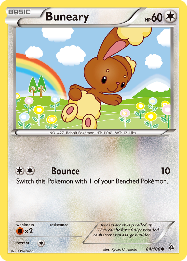Buneary (84/106) [XY: Flashfire] | Good Games Adelaide SA