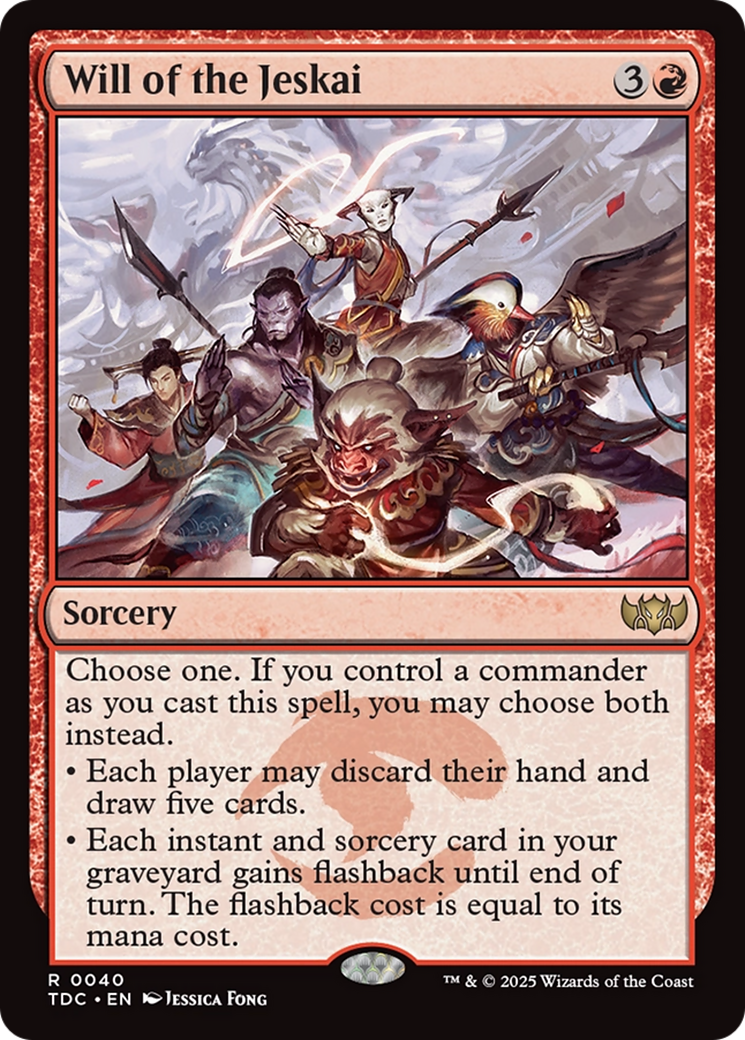 Will of the Jeskai [Tarkir: Dragonstorm Commander] | Good Games Adelaide SA