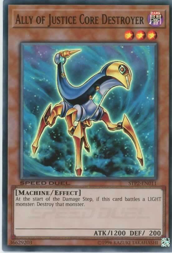 Ally of Justice Core Destroyer [STP2-EN011] Super Rare | Good Games Adelaide SA