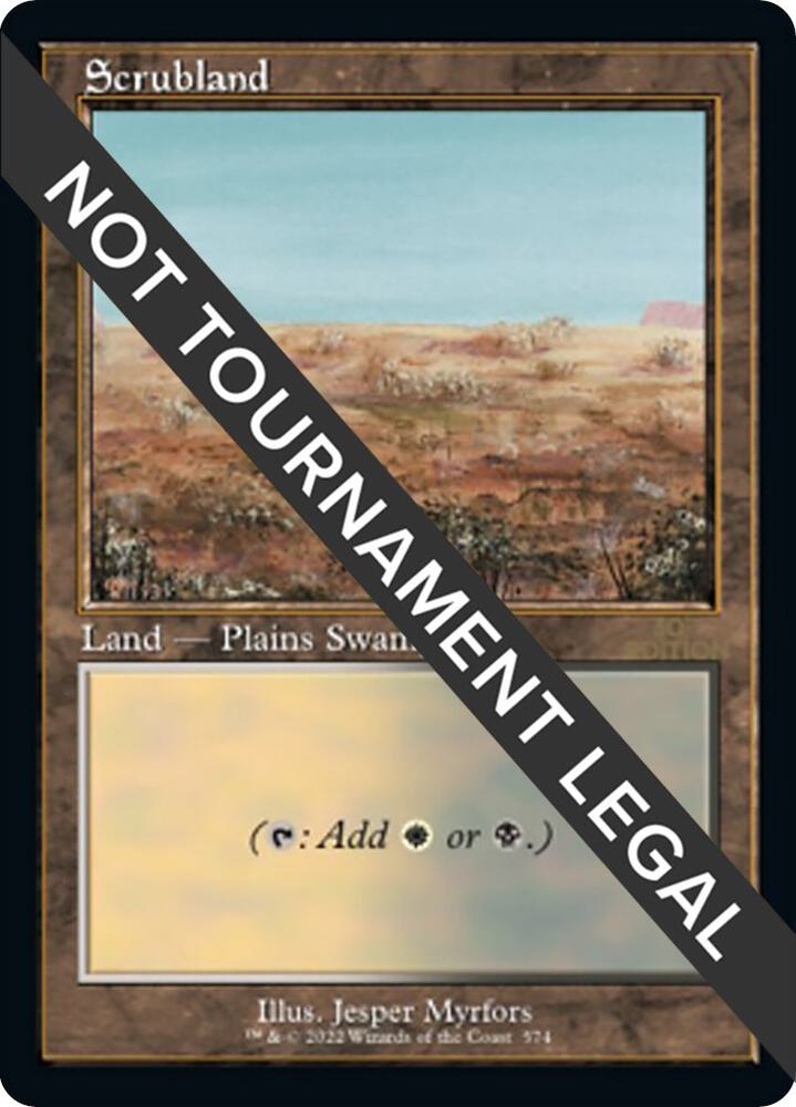 Scrubland Retro Frame 574 (30th Anniversary Edition)  | Good Games Adelaide SA
