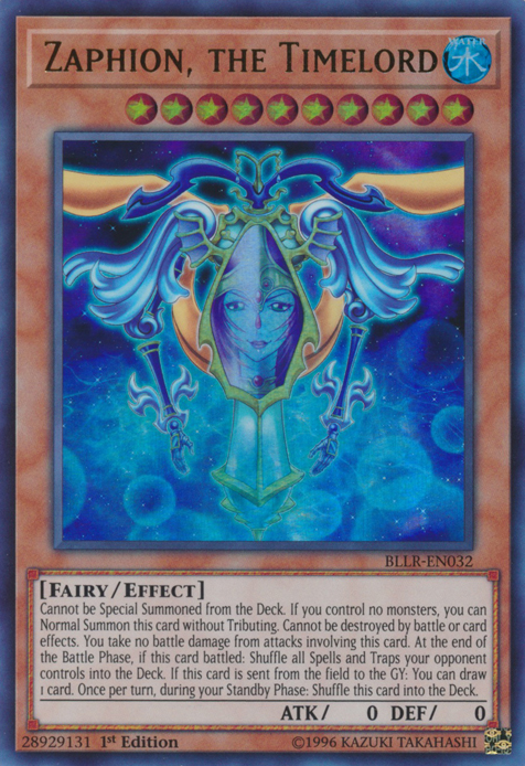Zaphion, the Timelord [BLLR-EN032] Ultra Rare | Good Games Adelaide SA