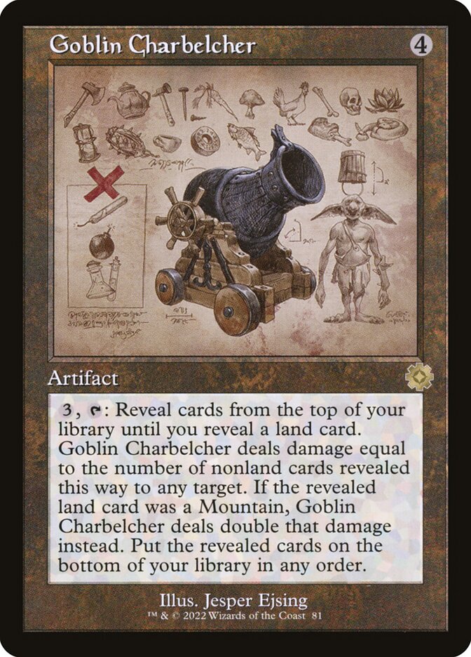 Goblin Charbelcher (Retro Schematic) [The Brothers' War Retro Artifacts] | Good Games Adelaide SA