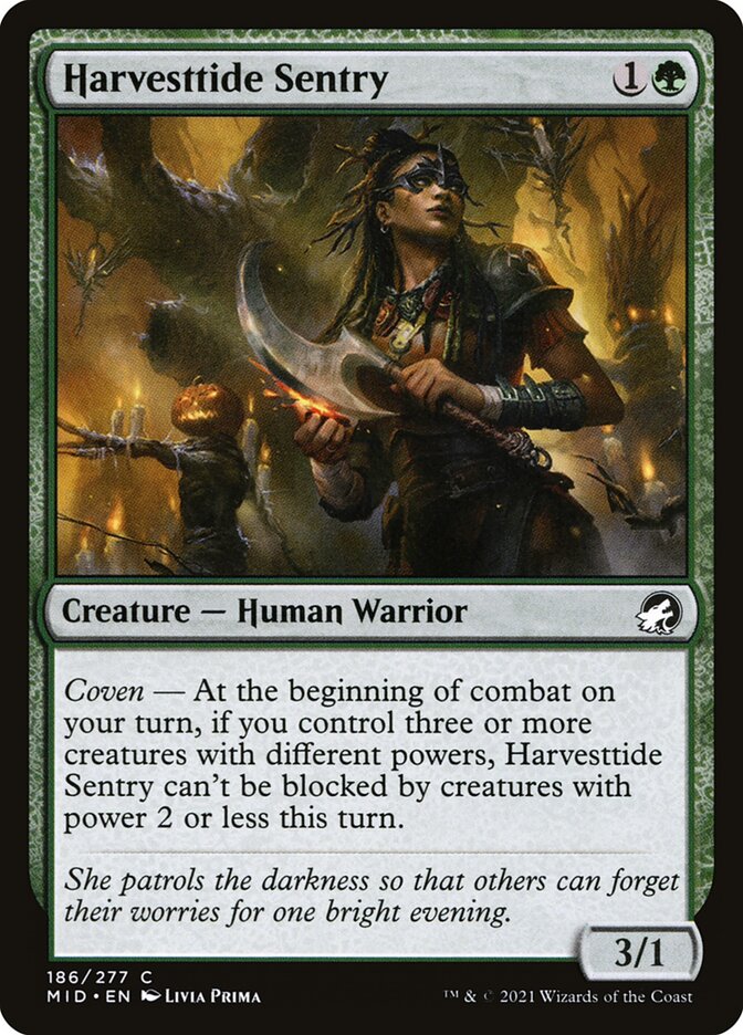 Harvesttide Sentry 186 (Innistrad: Midnight Hunt)  | Good Games Adelaide SA
