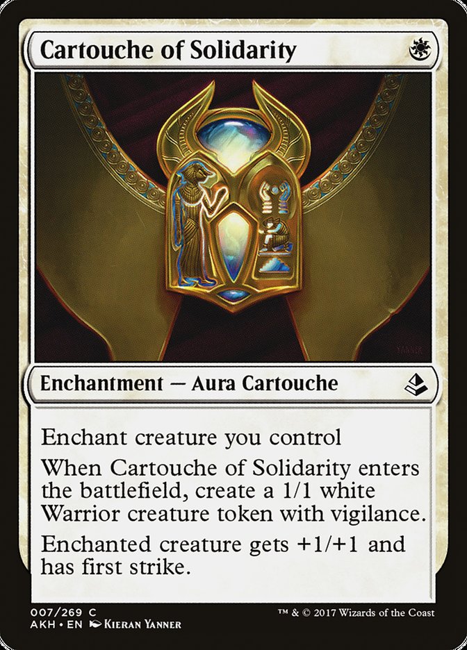 Cartouche of Solidarity [Amonkhet] | Good Games Adelaide SA