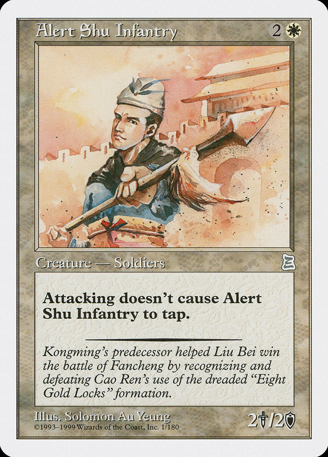 Alert Shu Infantry [Portal Three Kingdoms] | Good Games Adelaide SA