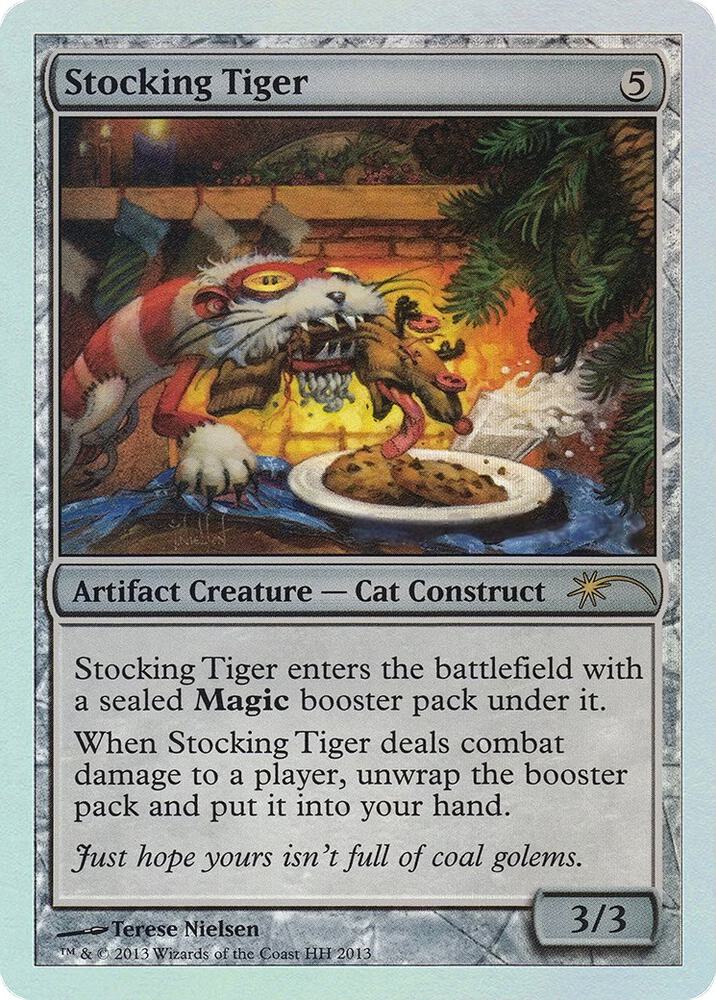 Stocking Tiger No Date HH 2013 (Media Promos)  - Foil | Good Games Adelaide SA
