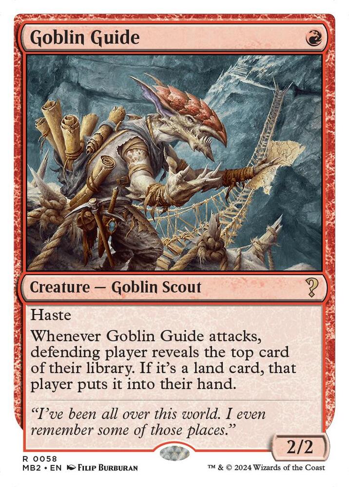 Goblin Guide 58 (Mystery Booster 2)  | Good Games Adelaide SA