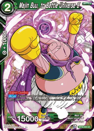 Majin Buu, to Battle Universe 6 [BT16-055] | Good Games Adelaide SA