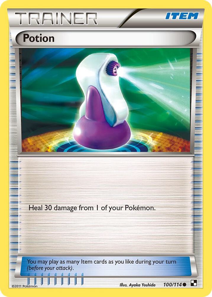 Potion 100/114 (Black and White)  - Reverse Holofoil | Good Games Adelaide SA