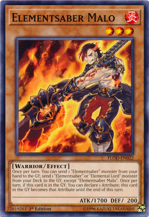 Elementsaber Malo [FLOD-EN022] Common | Good Games Adelaide SA