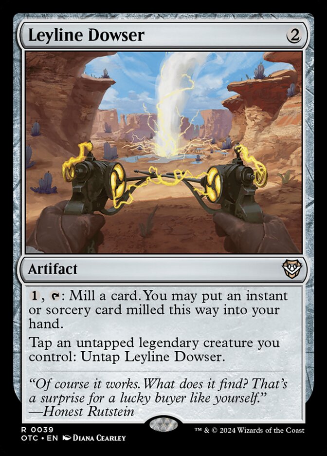 Leyline Dowser 39 (Commander: Outlaws of Thunder Junction)  | Good Games Adelaide SA