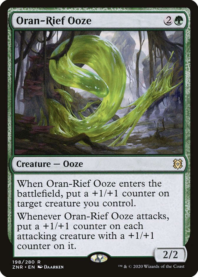 Oran-Rief Ooze [Zendikar Rising] | Good Games Adelaide SA