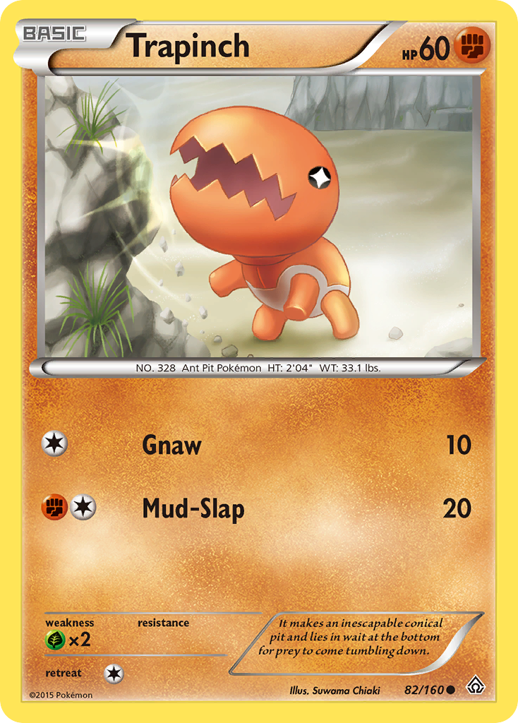Trapinch (82/160) [XY: Primal Clash] | Good Games Adelaide SA