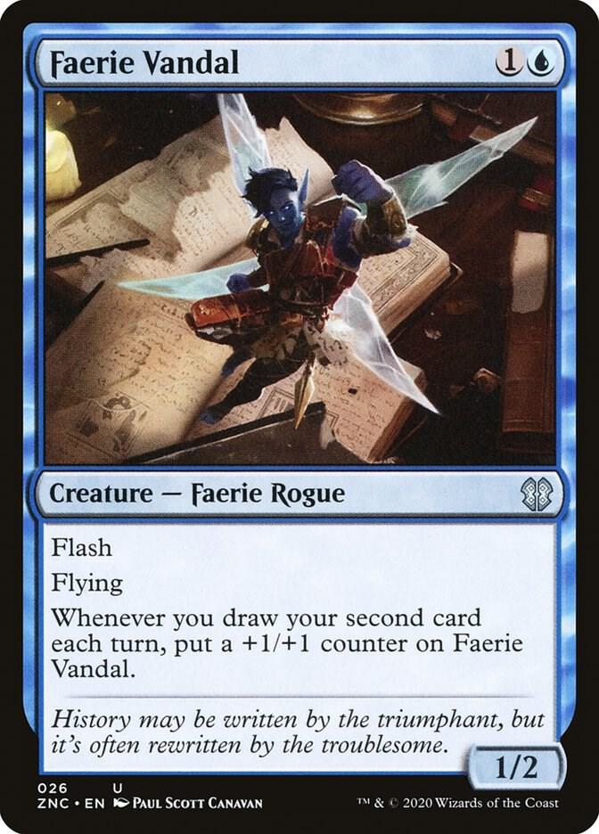 Faerie Vandal 26 (Commander: Zendikar Rising)  | Good Games Adelaide SA