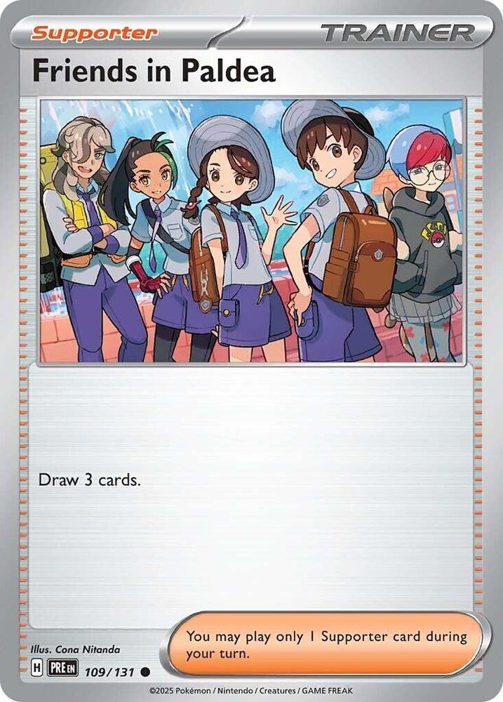 Friends in Paldea 109 131 109/131 (SV: Prismatic Evolutions)  | Good Games Adelaide SA