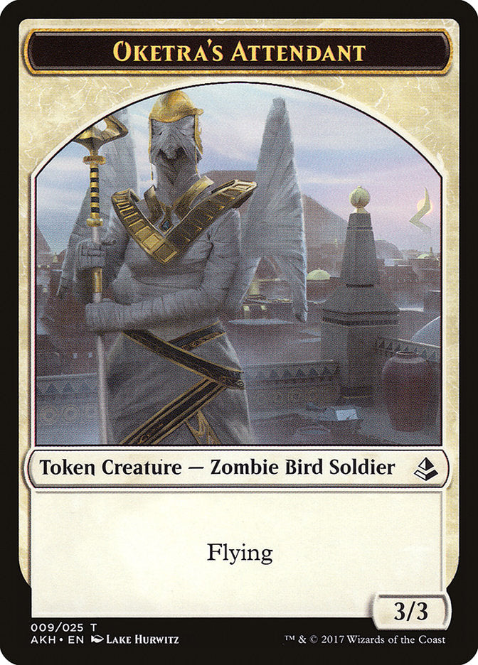Oketra's Attendant Token [Amonkhet Tokens] | Good Games Adelaide SA