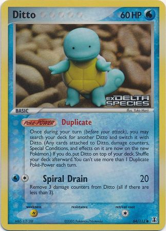 Ditto (64/113) (Stamped) [EX: Delta Species] | Good Games Adelaide SA