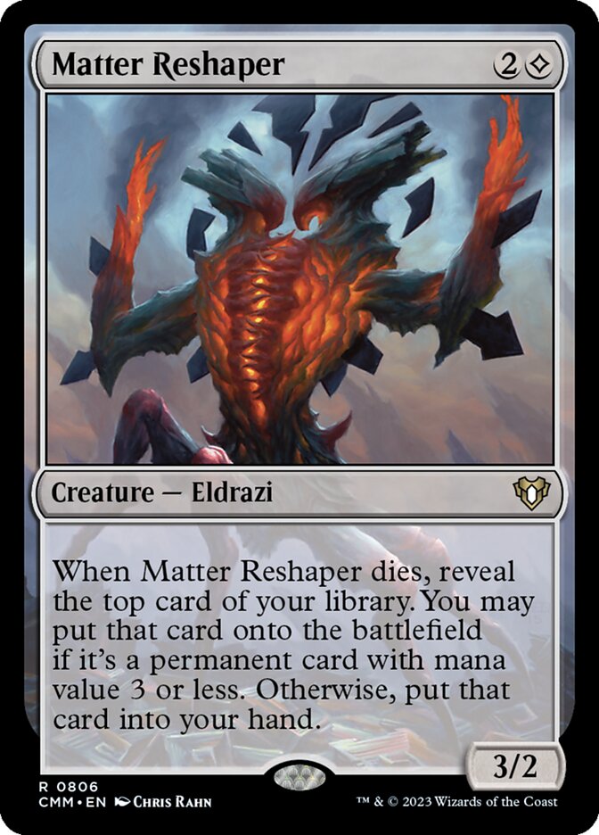Matter Reshaper 806 (Commander Masters)  | Good Games Adelaide SA