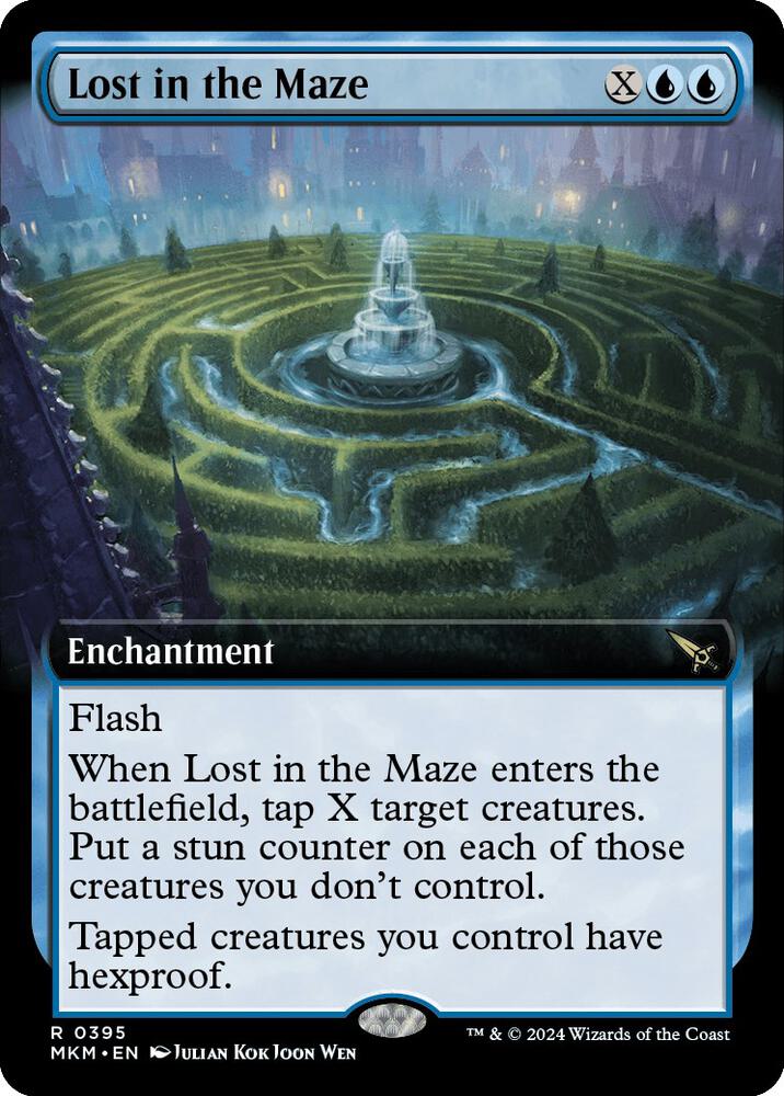 Lost in the Maze 395 (Murders at Karlov Manor)  - Foil | Good Games Adelaide SA