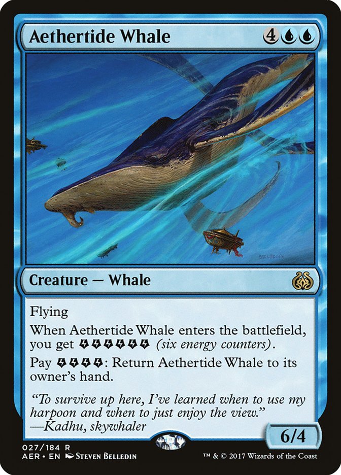 Aethertide Whale 27 (Aether Revolt)  - Foil | Good Games Adelaide SA