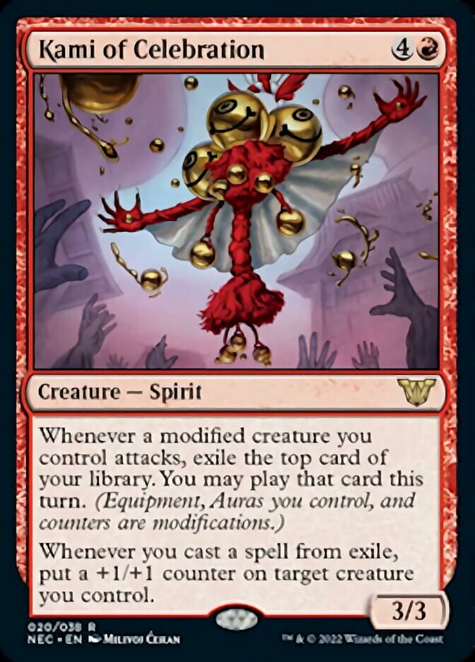 Kami of Celebration [Kamigawa: Neon Dynasty Commander] | Good Games Adelaide SA