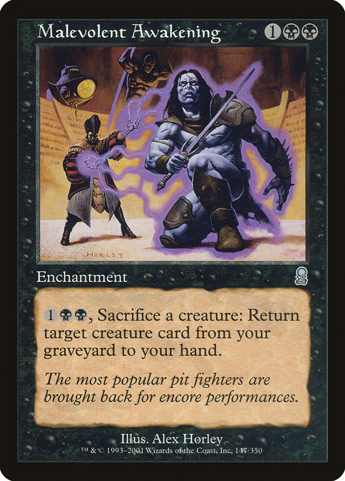 Malevolent Awakening 147 (Odyssey)  - Foil | Good Games Adelaide SA