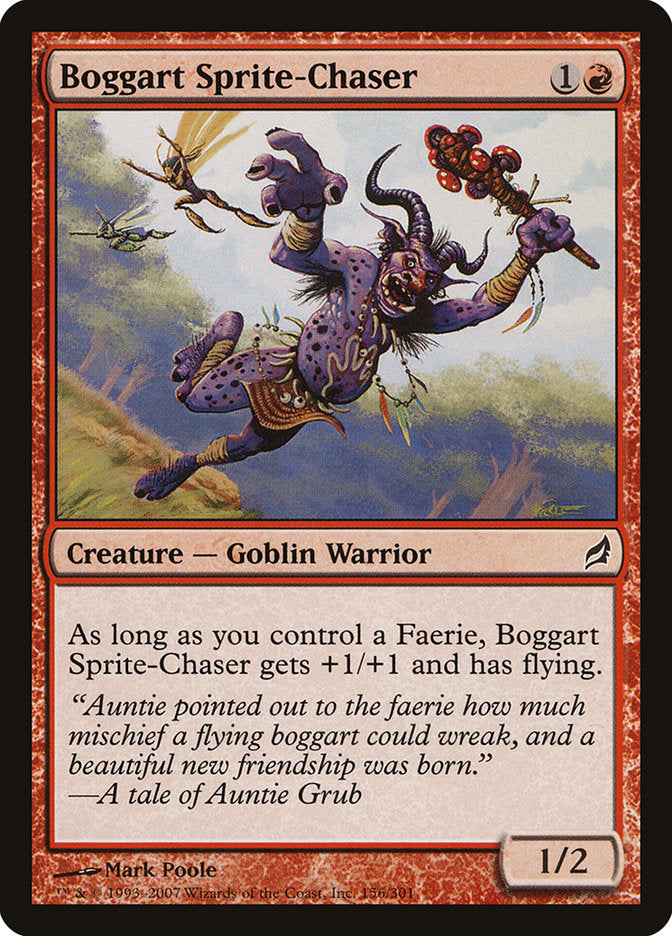 Boggart Sprite-Chaser 156 (Lorwyn)  - Foil | Good Games Adelaide SA
