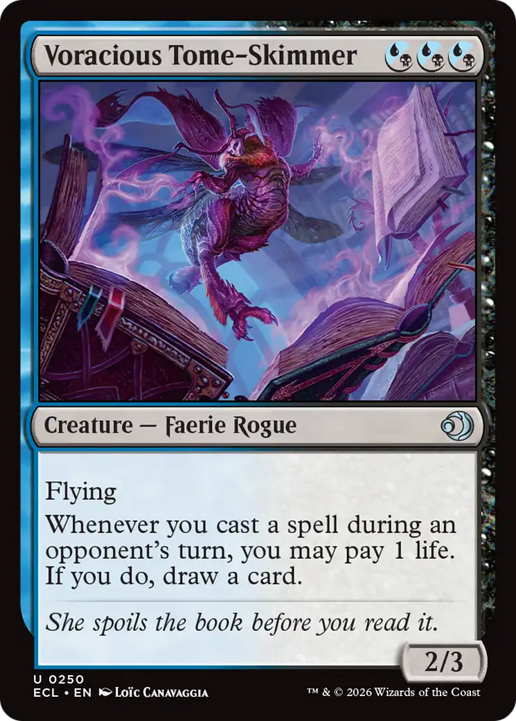 Voracious Tome-Skimmer [Lorwyn Eclipsed] | Good Games Adelaide SA