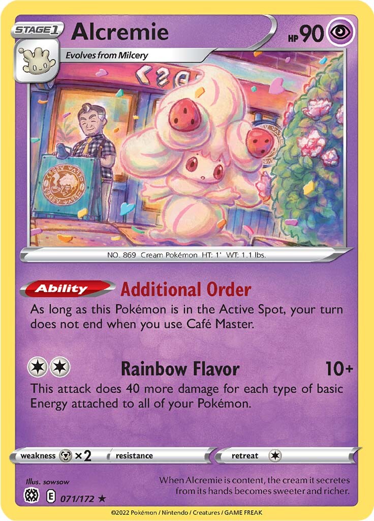Alcremie (071/172) [Sword & Shield: Brilliant Stars] | Good Games Adelaide SA