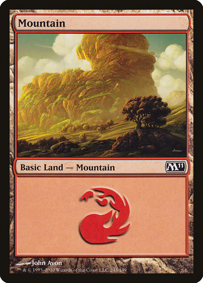Mountain (243) [Magic 2011] | Good Games Adelaide SA