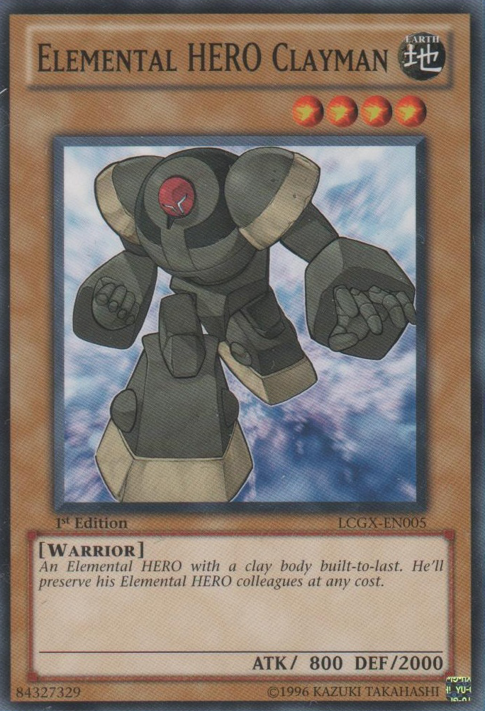 Elemental HERO Clayman [LCGX-EN005] Common | Good Games Adelaide SA