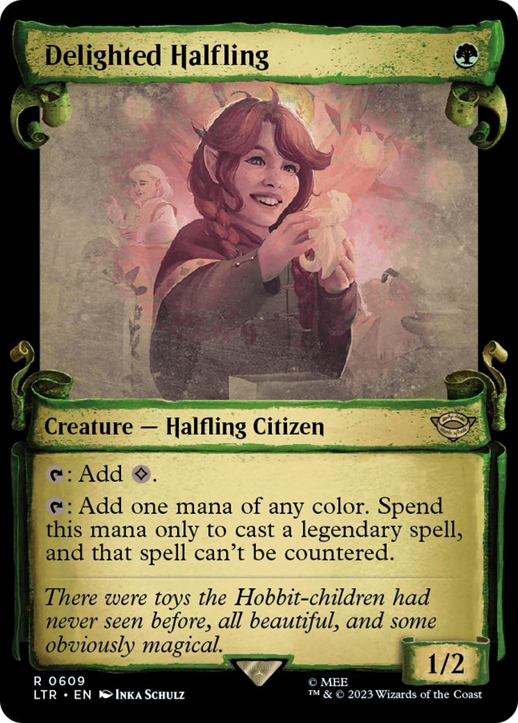 Delighted Halfling [The Lord of the Rings: Tales of Middle-Earth Showcase Scrolls] | Good Games Adelaide SA