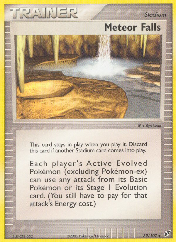 Meteor Falls (89/107) [EX: Deoxys] | Good Games Adelaide SA
