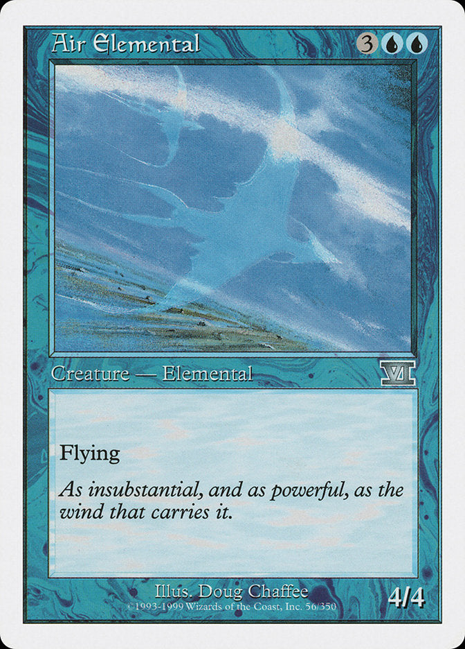Air Elemental [Classic Sixth Edition] | Good Games Adelaide SA