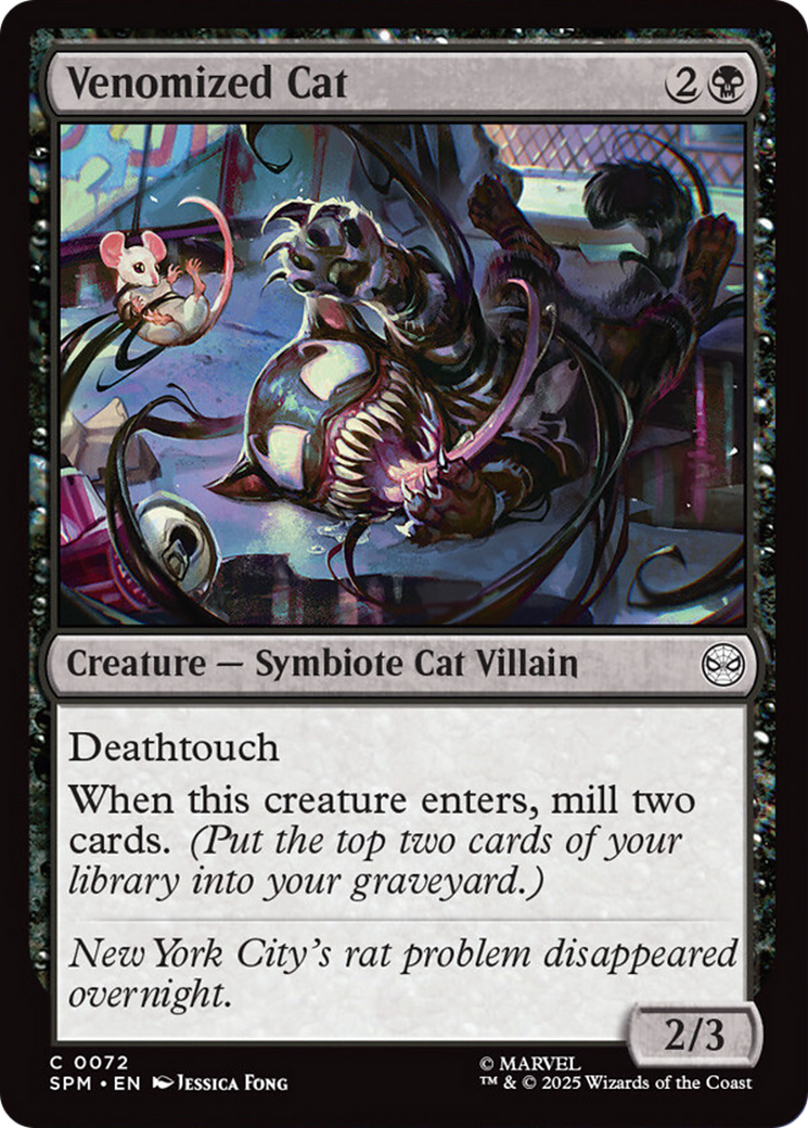 Venomized Cat [Marvel's Spider-Man] | Good Games Adelaide SA