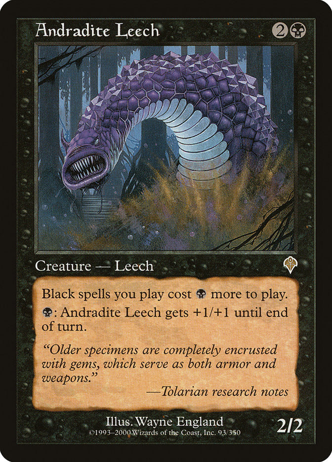 Andradite Leech [Invasion] | Good Games Adelaide SA