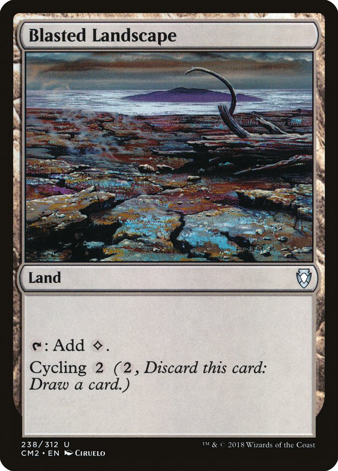 Blasted Landscape 238 (Commander Anthology Volume II)  | Good Games Adelaide SA