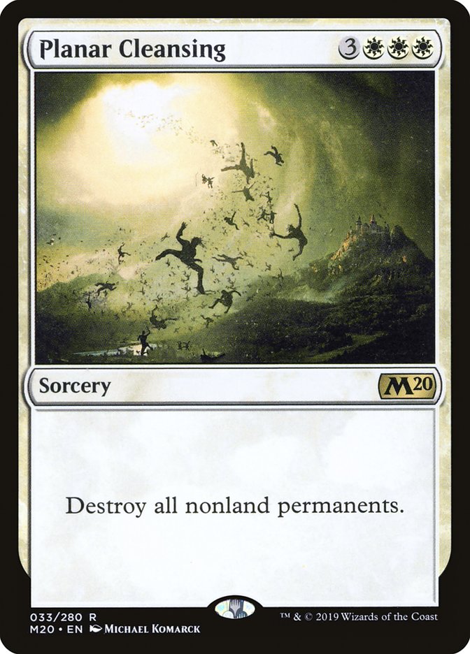 Planar Cleansing 33 (Core Set 2020)  - Foil | Good Games Adelaide SA
