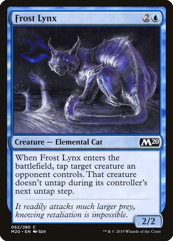 Frost Lynx 62 (Core Set 2020)  - Foil | Good Games Adelaide SA