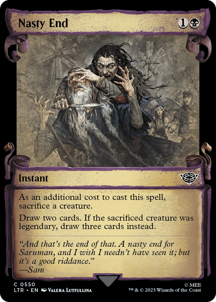 Nasty End [The Lord of the Rings: Tales of Middle-Earth Showcase Scrolls] | Good Games Adelaide SA