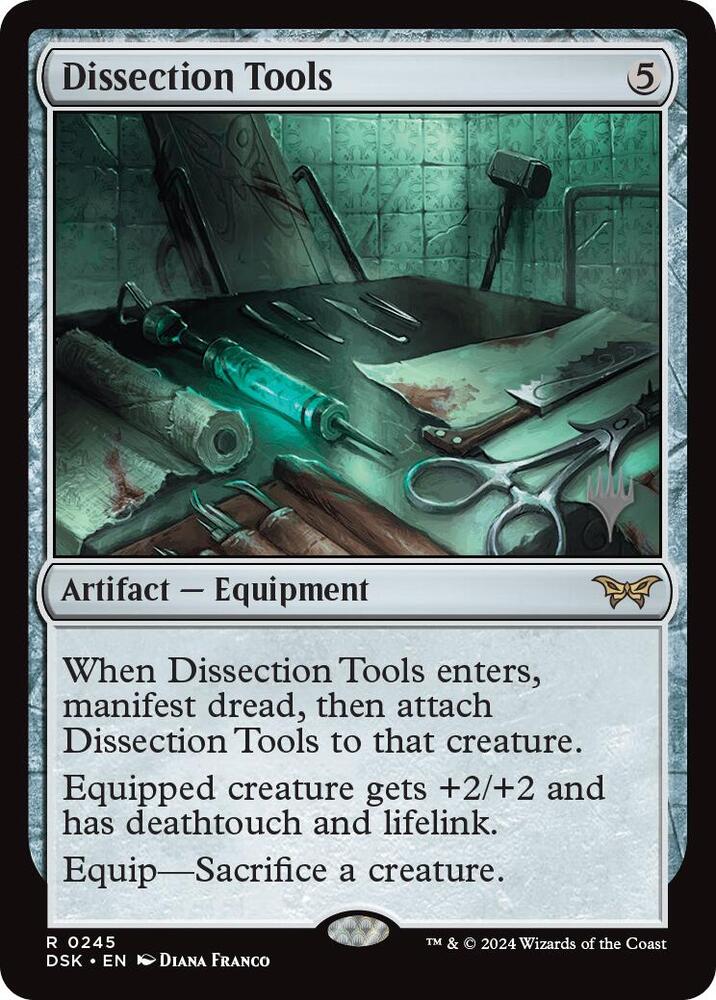 Dissection Tools 245 (Promo Pack: Duskmourn: House of Horror)  - Foil | Good Games Adelaide SA